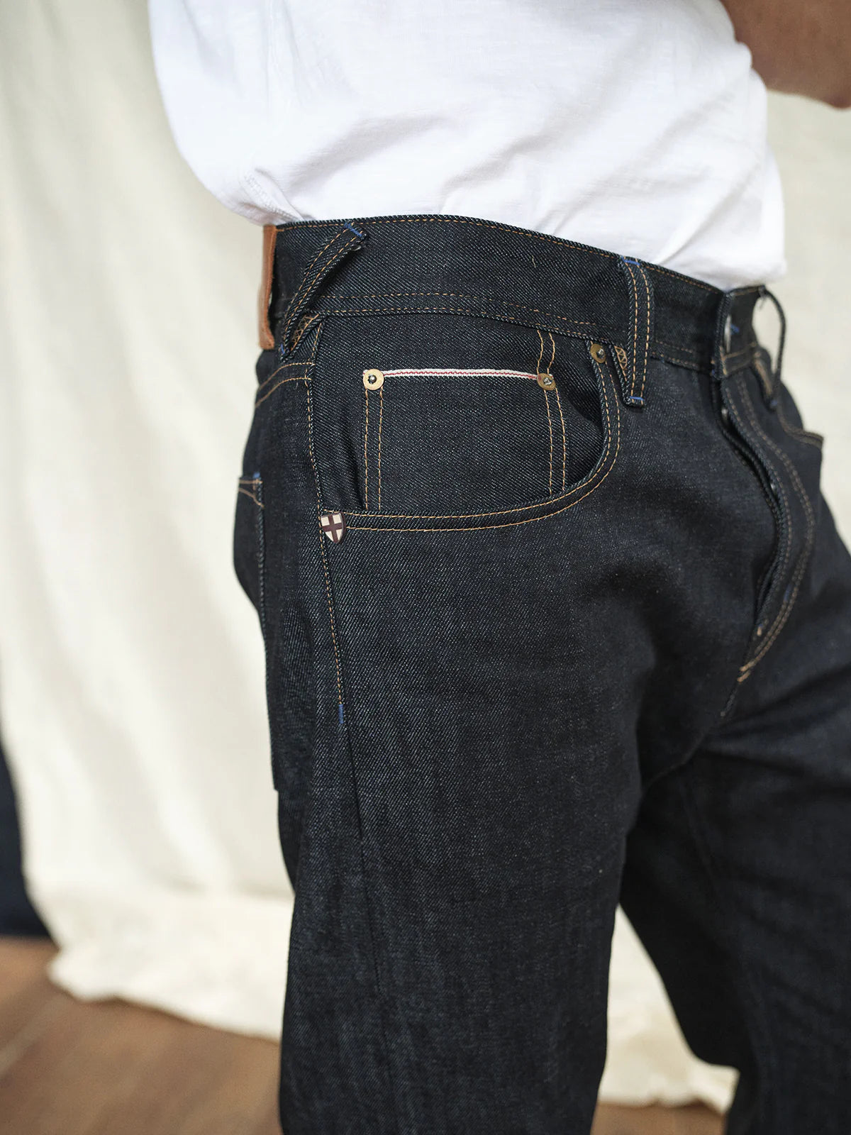 Blue de Gênes Giacomo Selvedge Jeans Raw Denim