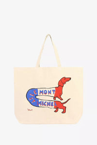 LE MONT SAINT MICHEL Dog Tote Bag