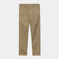 Carhartt WIP Sid Pant in Leather rinsed