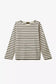 LE MONT SAINT MICHEL Thilda Mariniere in Off White/Dunkelblau