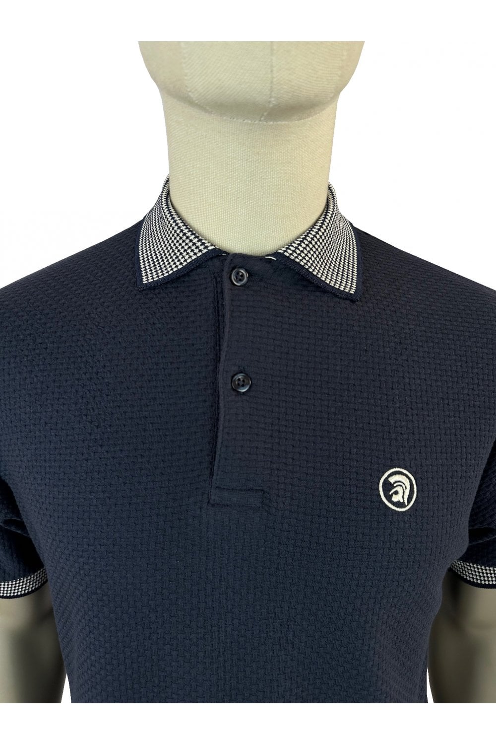 Trojan Basket Weave Polo