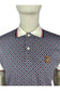 Trojan Diamond Panel Polo TR/9072 in Tan