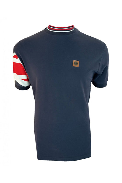 Trojan Flag Print Pique Tee TR/9088