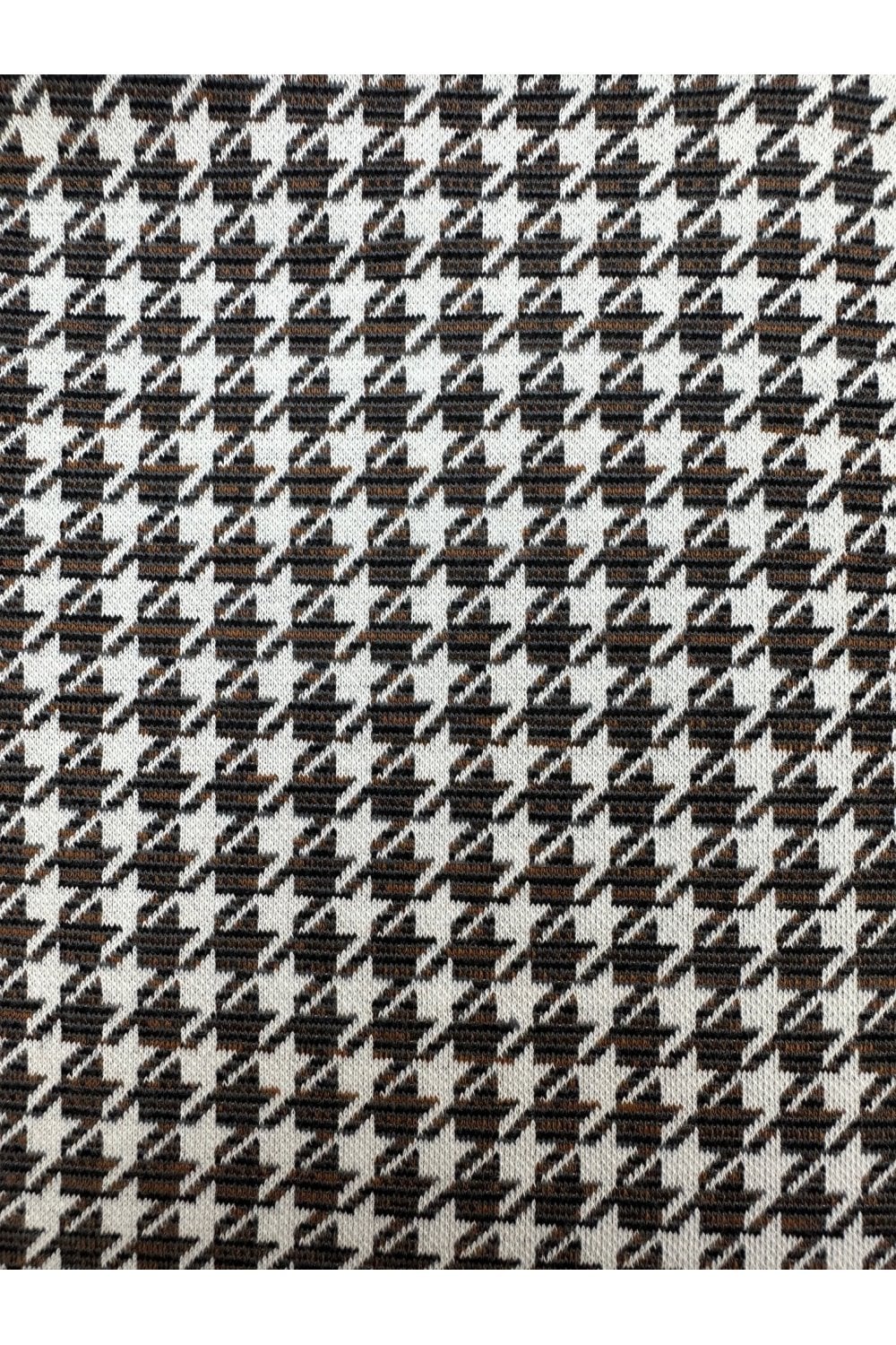 Trojan Houndstooth Panel Polo TR/9020