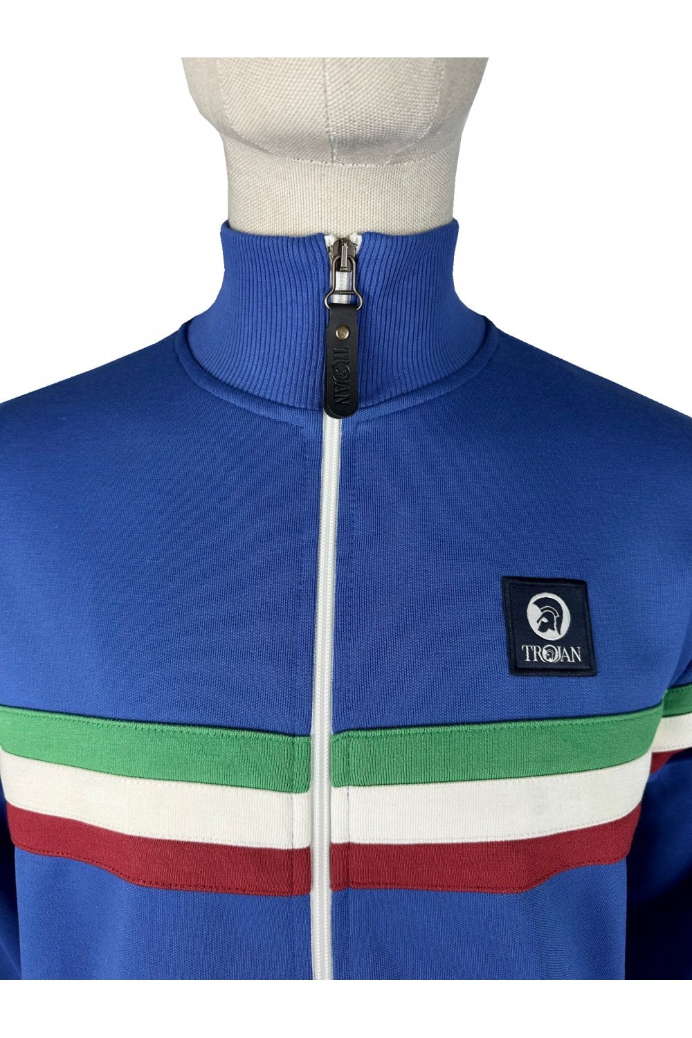 Trojan Retro Stripe Track Top TR/9052
