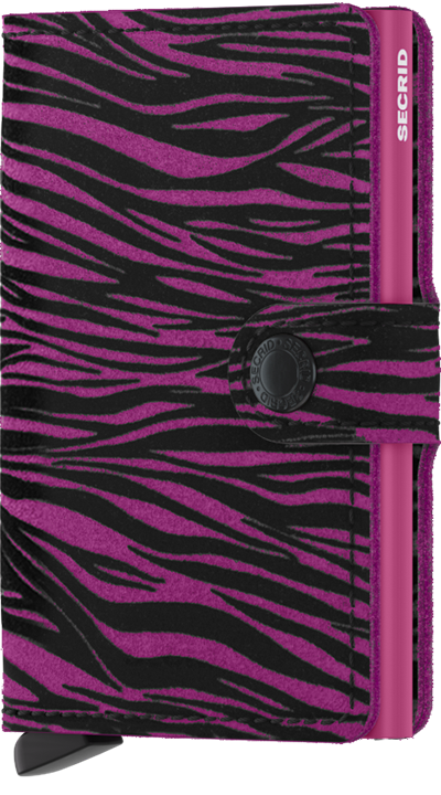 SECRID MINIWALLET Zebra in Fuchsia