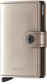 SECRID MINIWALLET METALLIC in Bronze