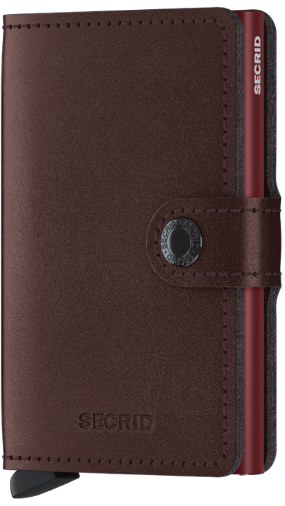 SECRID MINIWALLET METALLIC in Moro