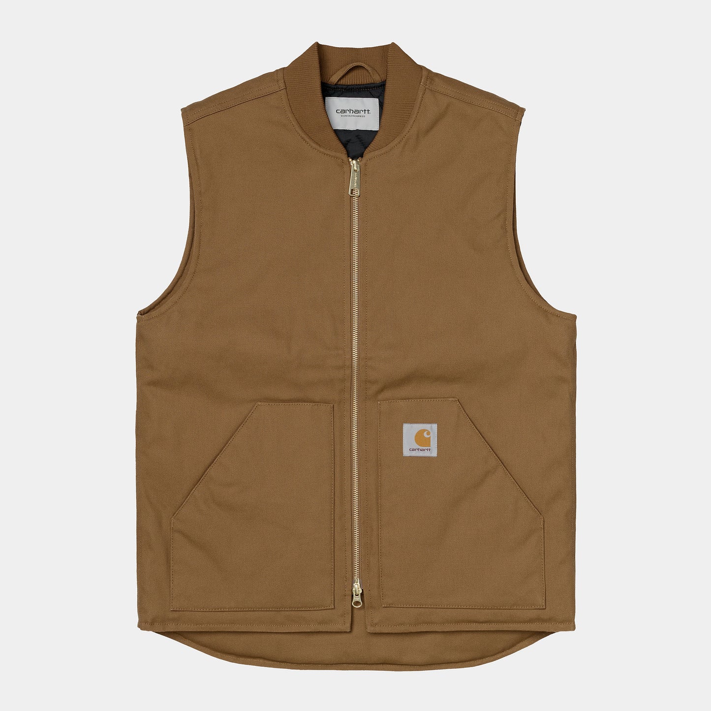 Carhartt Wip Classic Vest FW24 in Hamilton Brown/rigid