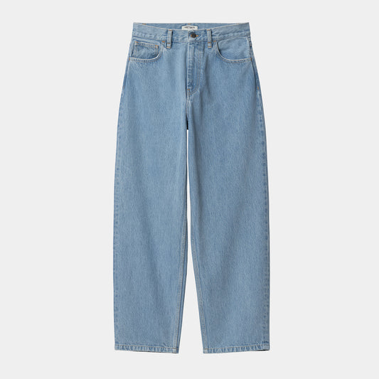 Carhartt Wip W' Brandon Pant FW24 in Blau/stone bleached