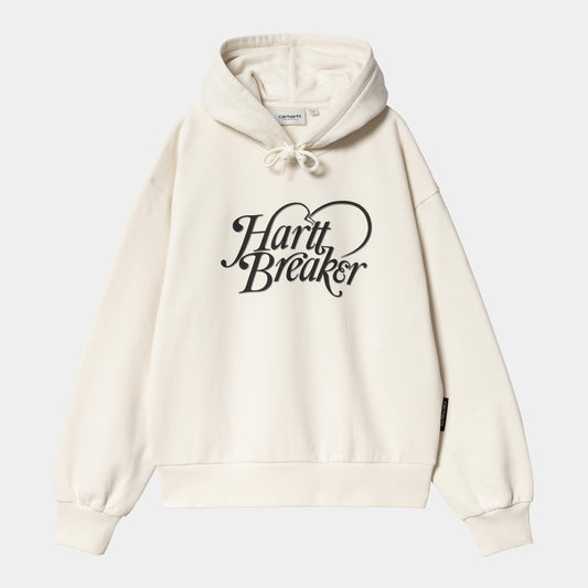 Carhartt WIP W' Hooded Harttbreaker Sweat Pre Summer 2025 in Wax