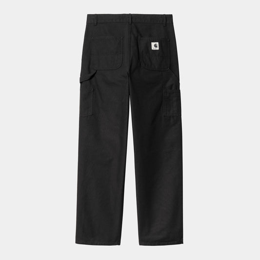 Carhartt Wip W' Pierce Pant Straight FW24 in Schwarz/rinsed
