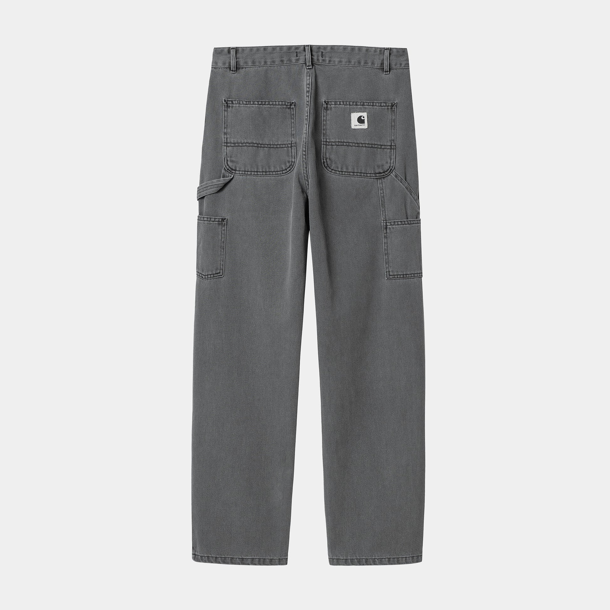 Carhartt WIP W' Pierce Pant Straight Maverick Denim in Schwarz/stone bleached