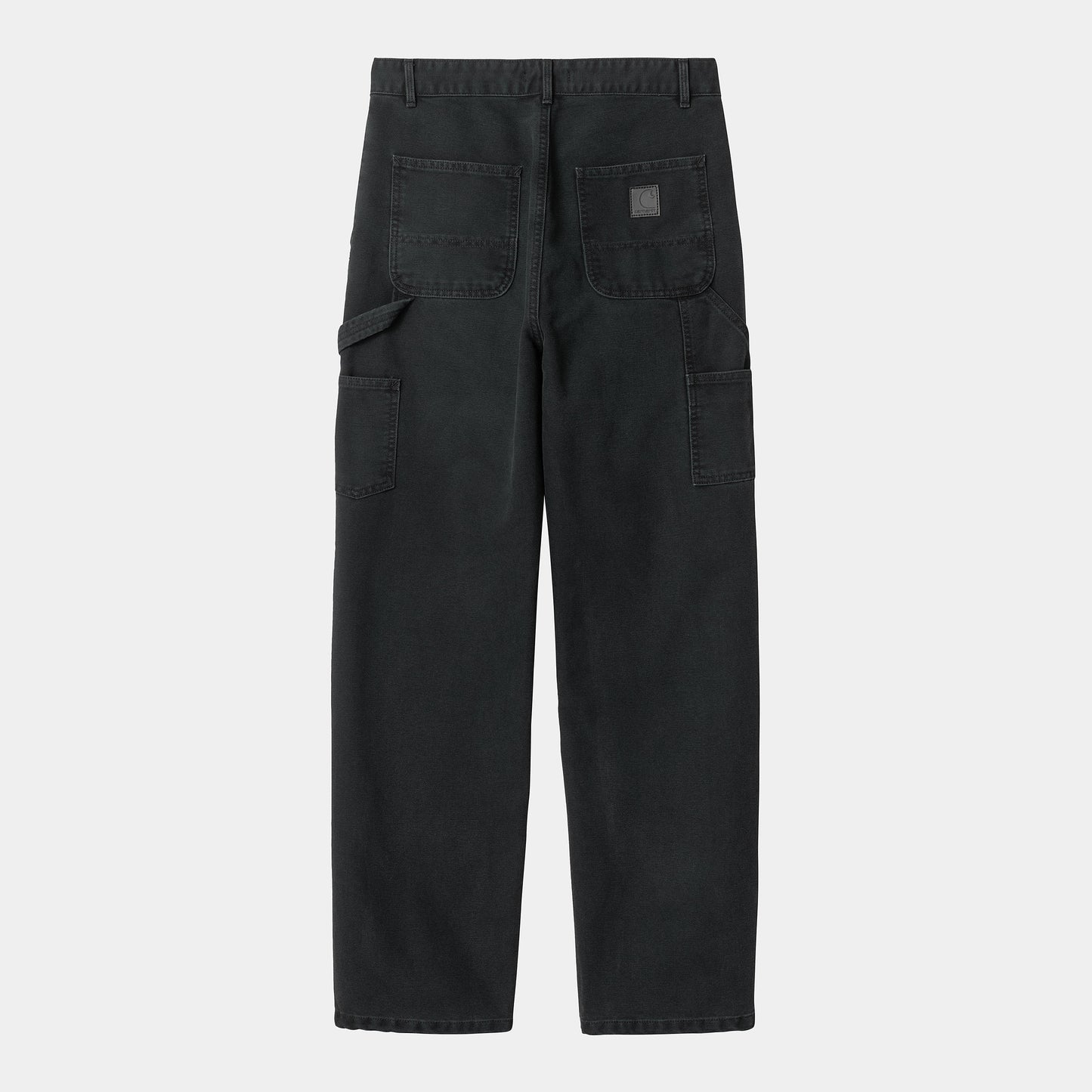 Carhartt WIP W' Pierce Pant Straight Pre Summer 2025 in Schwarz/stone canvas