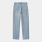 Carhartt WIP W' Pierce Pant Straight Maverick Denim in Blue light stone washed