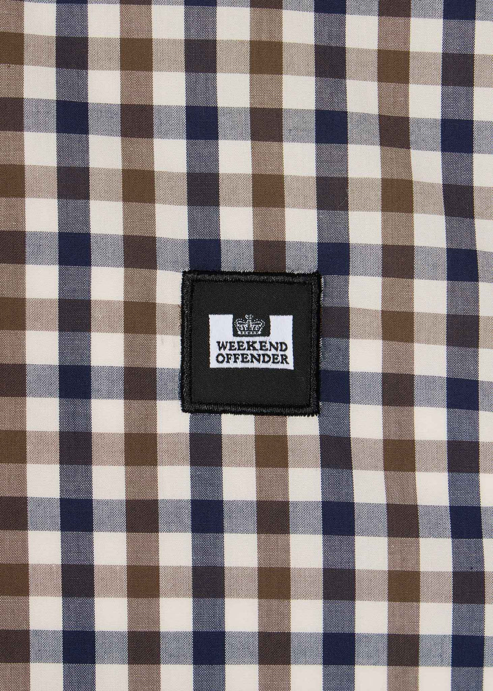 Weekend Offender LISBON LS Shirt in MID HOUSE CHECK