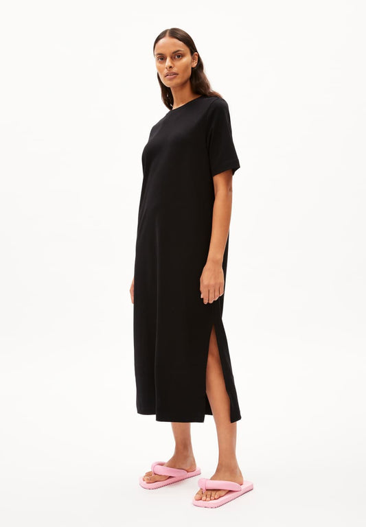 Armedangels XELINAA Woman Kleider Jersey in Schwarz