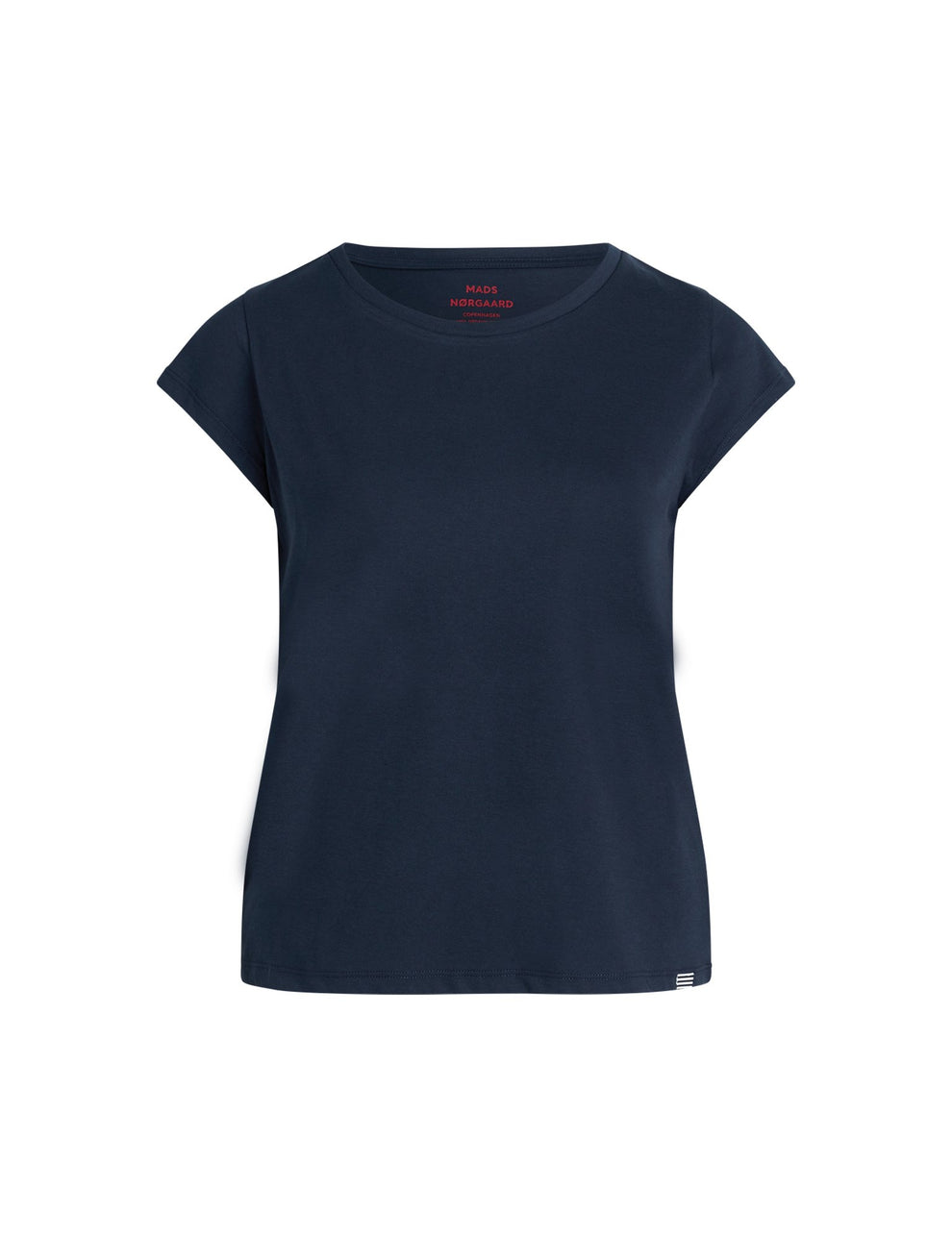 Mads Nørgaard Girls Organic Jersey Teasy Tee FAV in Sky Captain