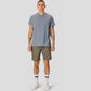 Barcelona Shorts von Clean Cut Copenhagen in Olive aus 55% Baumwolle und 45% Leinen.