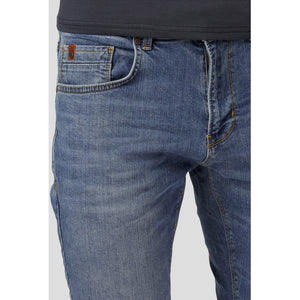 Clean Cut Copenhagen - David Slim Stretch Jeans 3001 Mid blue denim