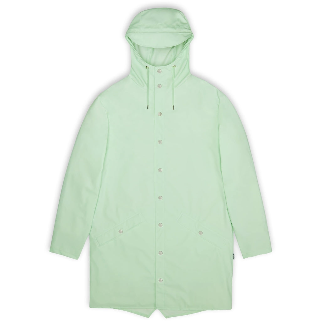 Rains-Long Jacket Regenjacke Unisex in 34 Mineral