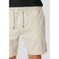 Barcelona Shorts von Clean Cut Copenhagen in Creme weiß aus 55% Baumwolle und 45% Leinen.