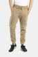 Reell Reflex Rib Cargo Jogger Pant in Dark Sand
