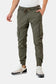 Reell Reflex Rib Cargo Jogger Pant in Olive