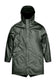 Rains-Long Jacket Regenjacke Unisex in 60 Silver Pine