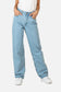 Reell Woman Betty Baggy Pant in Origin Light Blue