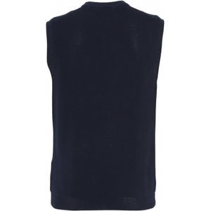 Clean Cut Copenhagen Basic Organic Knit Vest Black