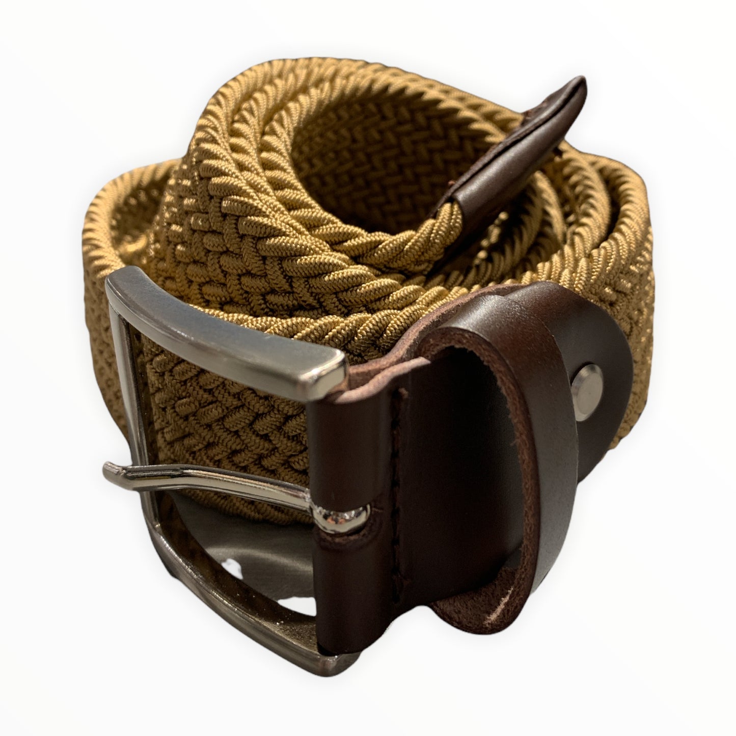 Manid Elastic Belt 35mm in Camel