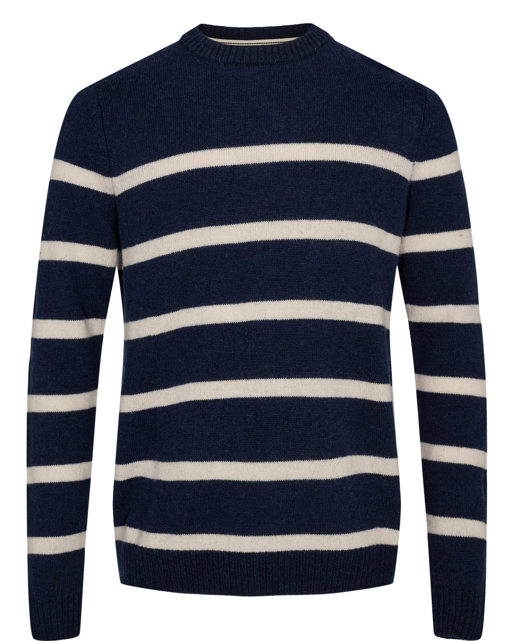 g  Lammwolle Pullover mit Streifen Blau Weiß von der Marke Anerkjendt