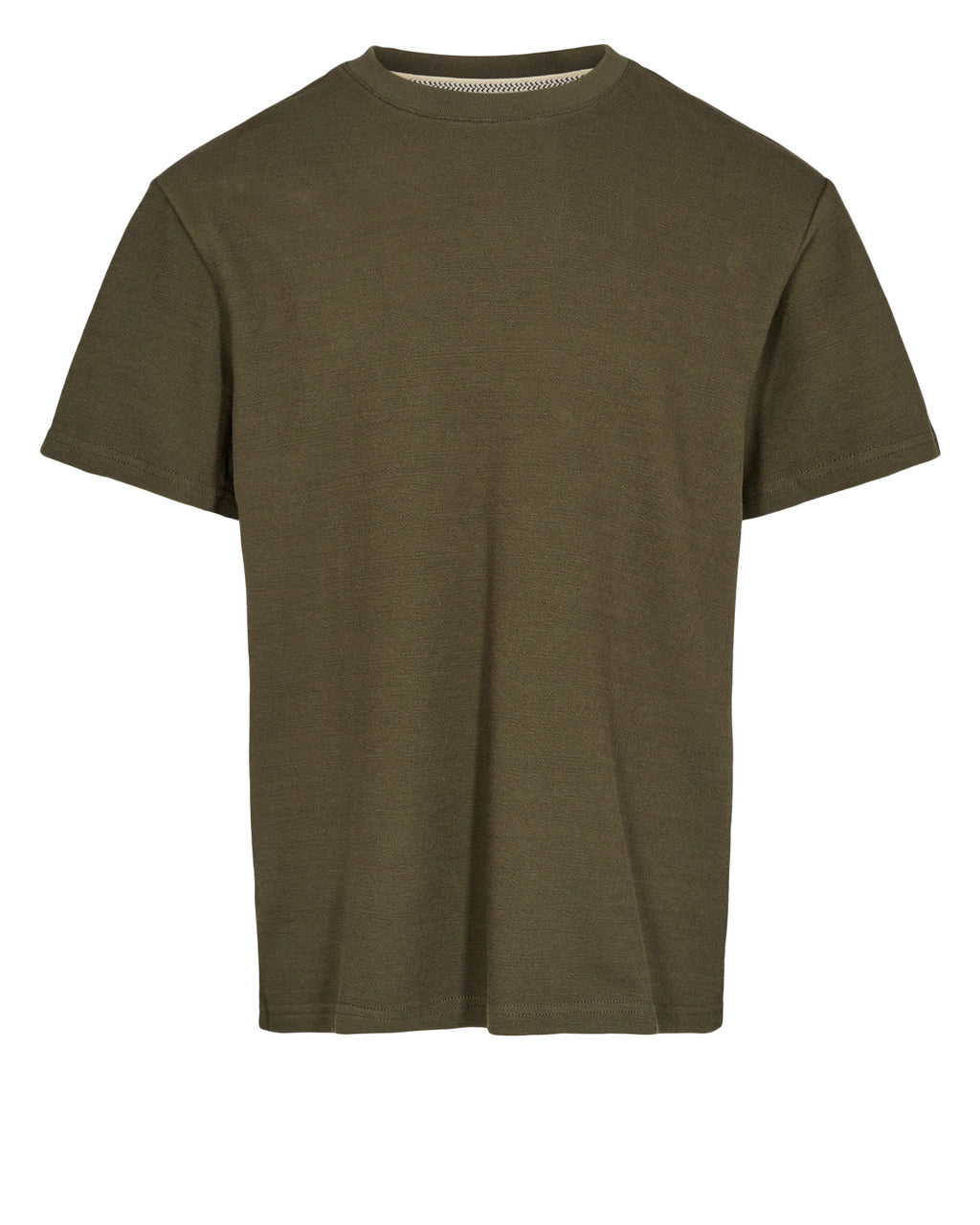 Kurzarm T-Shirt mit Stuckturierten Obermaterial von Anerkjendt