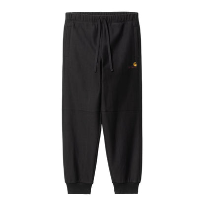 Carhartt WIP American Script Jogging Pant in Schwarz