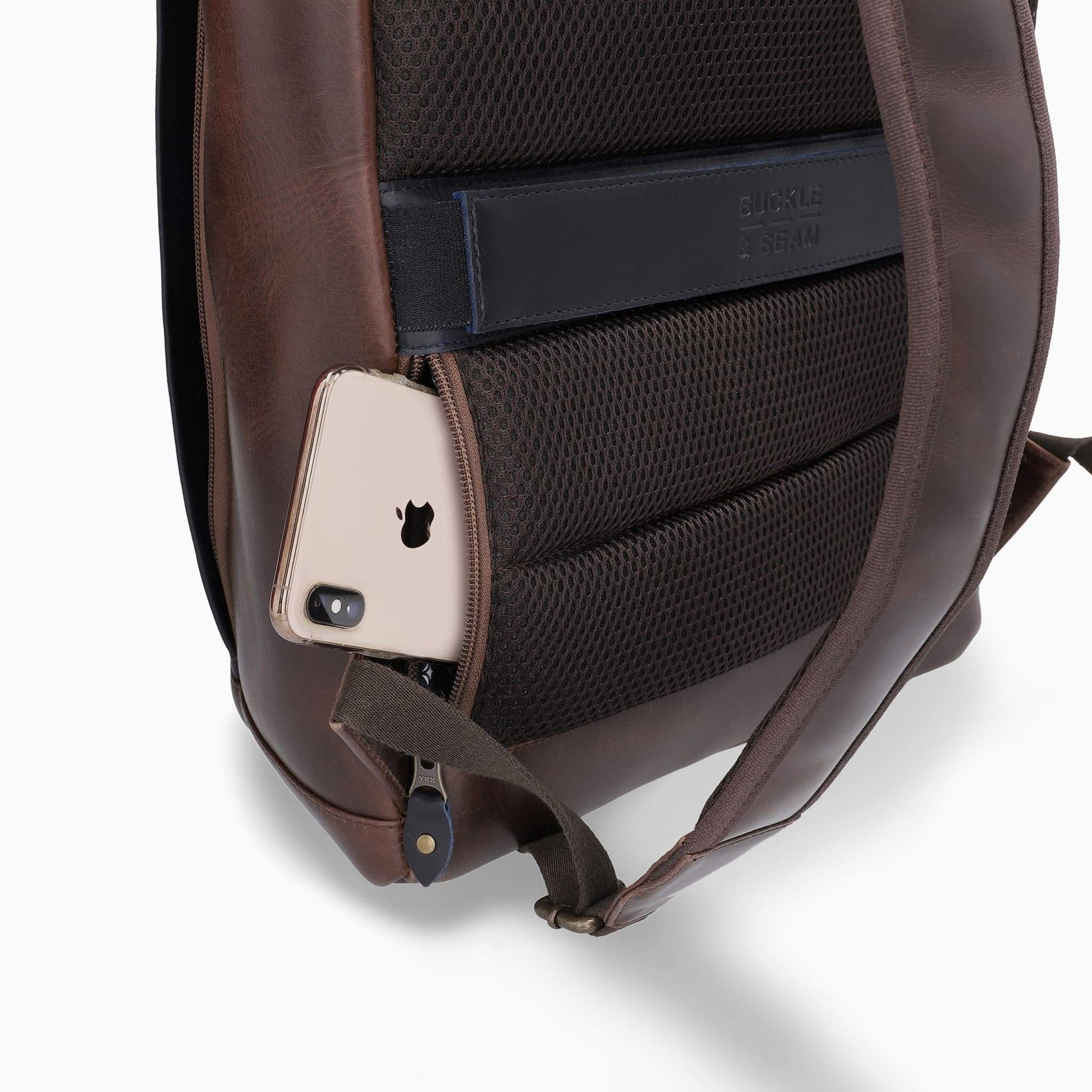 Buckle & Seam Leder Rucksack Siwa Dots