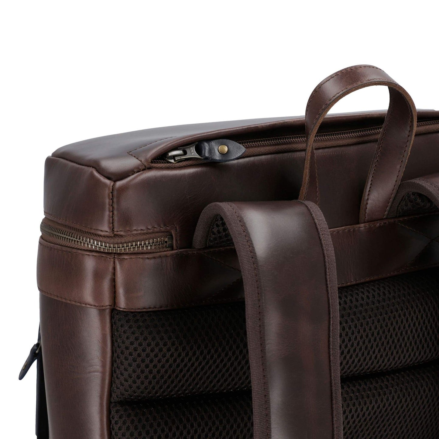 Buckle & Seam Leder Rucksack Siwa Dots