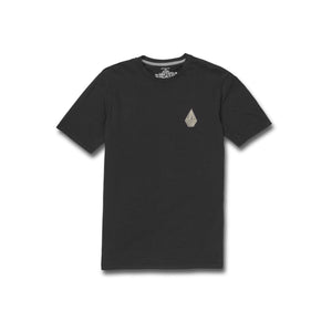 Volcom T-Shirt in Schwarz von Thomas Cooper Designt aus 100% Bio Baumwolle und Handsiebdruck auf Brust und Rücken.