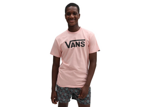 VANS MN Classic S/S T-Shirt MELLOW ROSE-BLACK