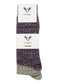 Fat Moose FM Socks 2 pack in Combo 2
