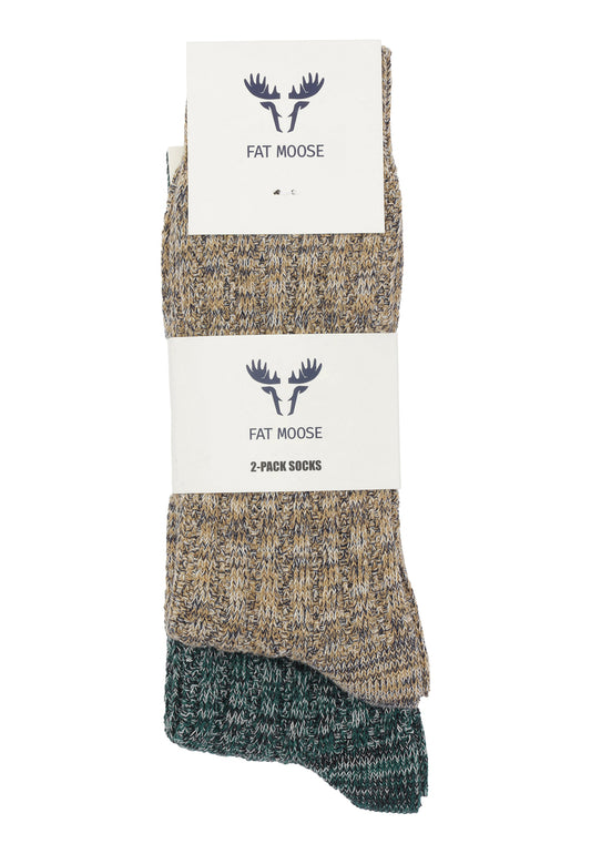 Fat Moose FM Socks 2 pack