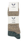 Fat Moose FM Socks 2 pack in Combo 3