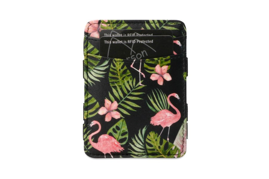 Hunterson Magic Coin Wallet RFID in FLAMINGO