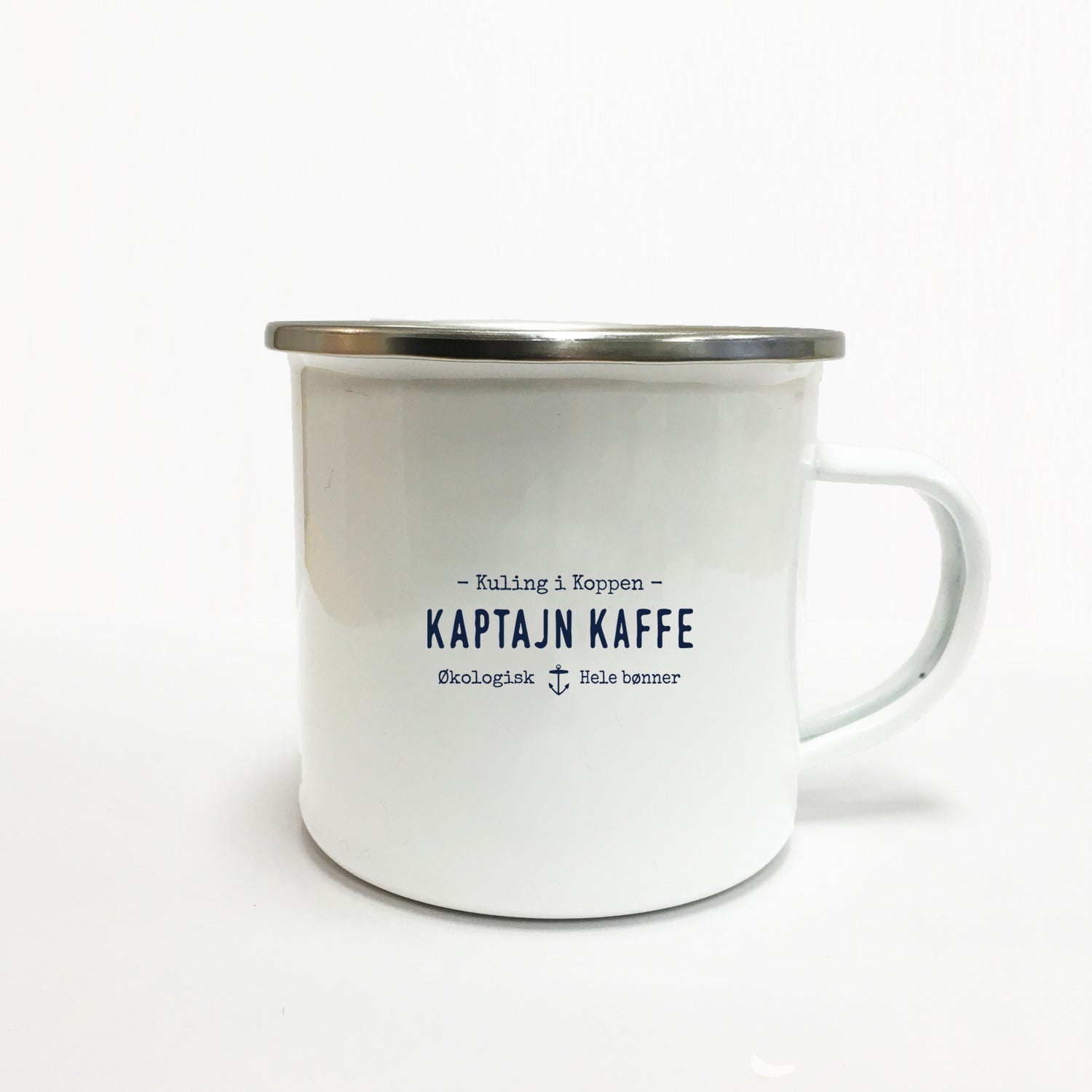 Lakor Emaille Becher  Captains Coffee Enamel Mug