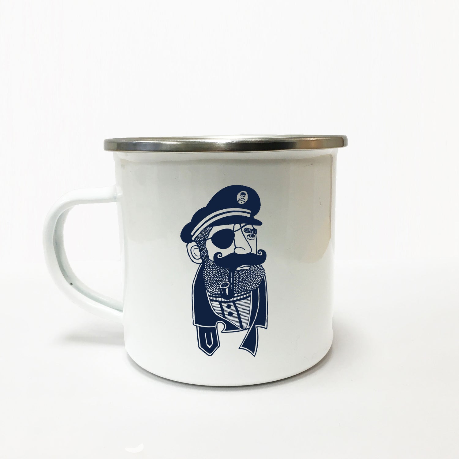 Lakor Emaille Becher  Captains Coffee Enamel Mug