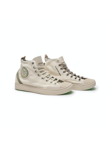 SATORISAN Koto Mid Cotton Vintage in Ecru