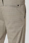 Ivan Pant in farbe Khaki kariert von Clean Cut Copenhagen in Moderenen Style.