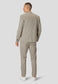 Ivan Pant in farbe Khaki kariert von Clean Cut Copenhagen in Moderenen Style.
