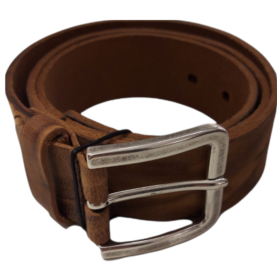 MANID HerrenLedergürtel buffalo antik in BRAUN