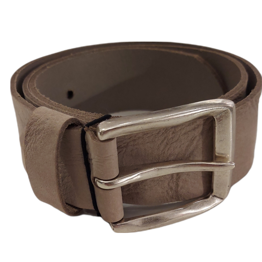 Yutu Ledergürtel DAMEN CREME